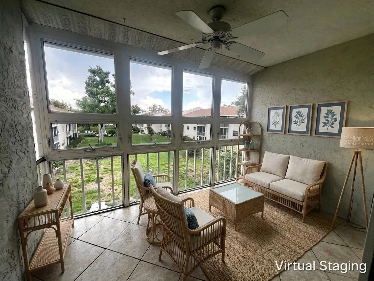 Sunroom - Virtually Staged