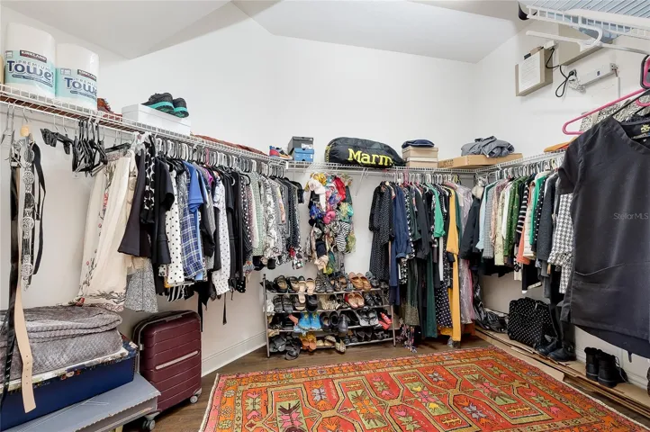 1 OF 2 WALK-IN CLOSET IN PRIMARY