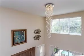 living room view