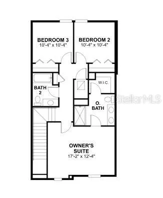 Sabal Floorplan- Second Floor