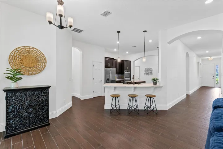 Wood Look Tile Flows Throughout Home