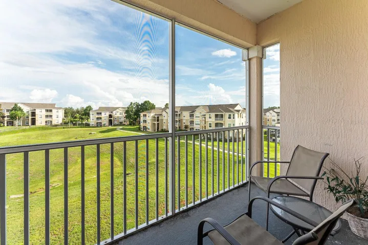 Balcony with view