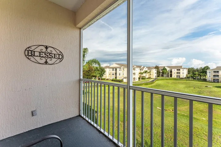 Balcony with view