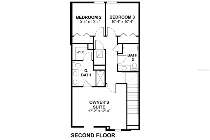 Foxtail Floor Plan- Second Floor.