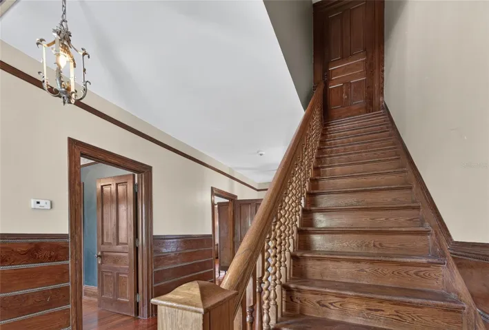 Stairway to 3 Story Attic