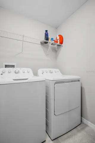 Upstairs laundry