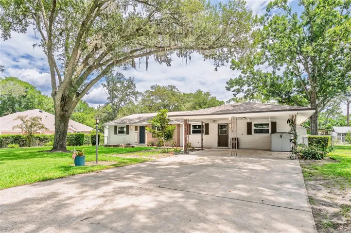 Exterior. 2 car carport. Long Driveway