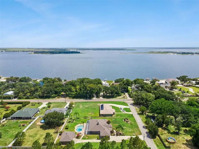 Aerial view looking South