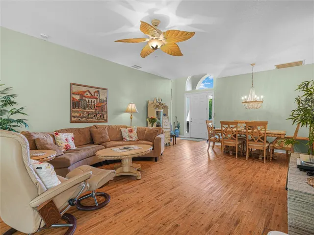 Living Room and Formal Dining Area