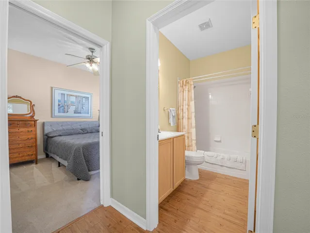 Guest Bedroom- Shower/Tub Combo and Comfort Height Vanity