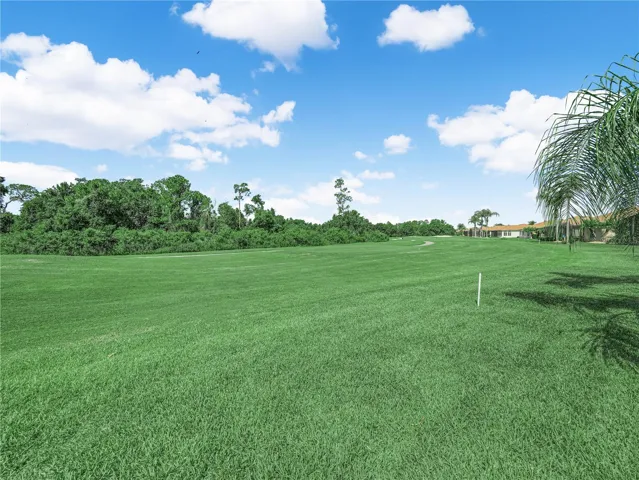 Golf Course View from Back of the Home