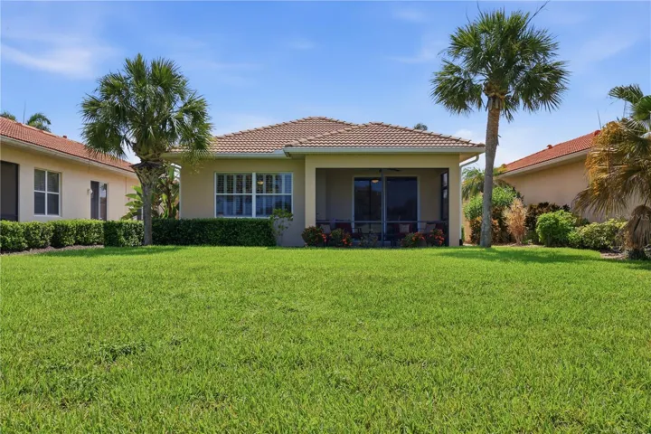 Rear of home
