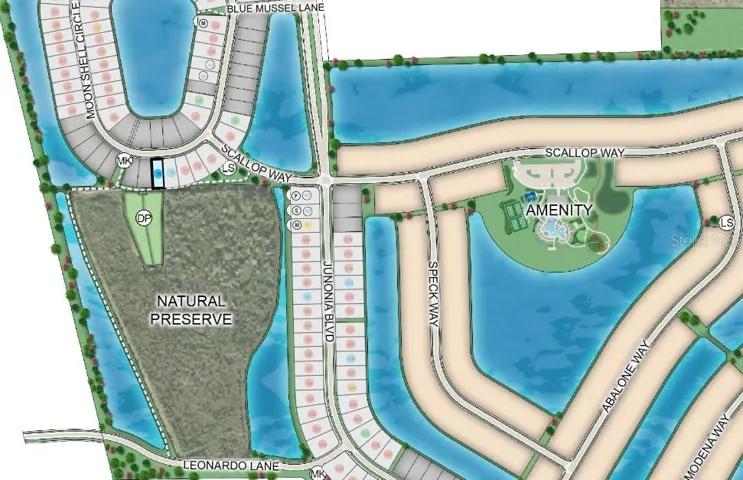 691 Moon Shell Circle Site Map