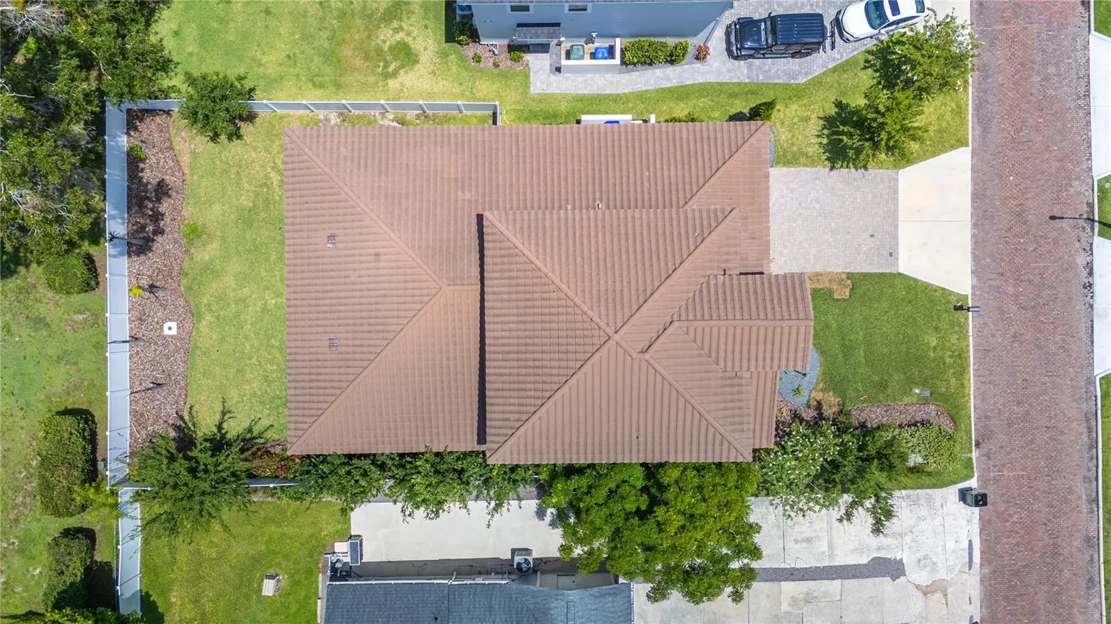 Spanish tile roof