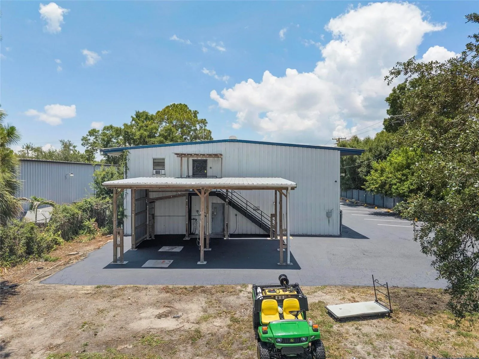 Rear of Building