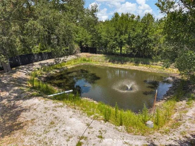 Pond View from Building