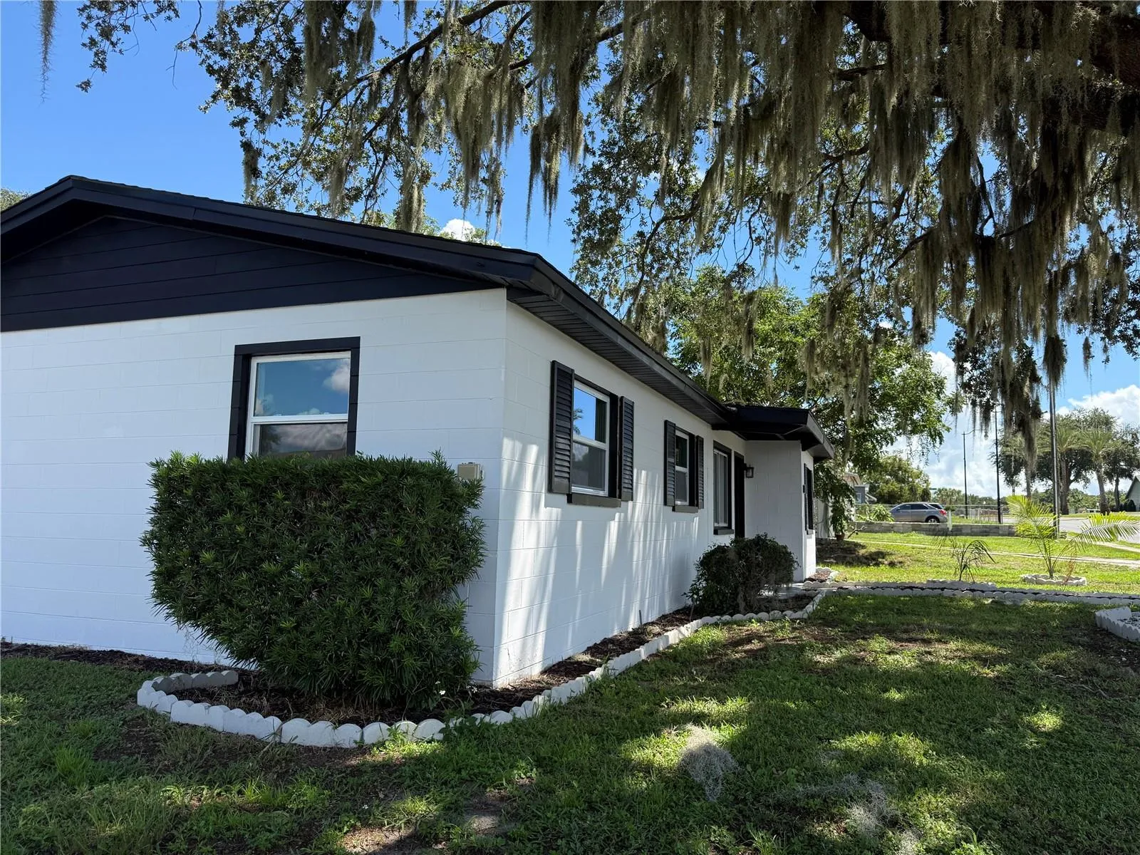 right side of the house