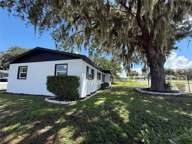 right side of the house
