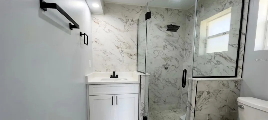 1 Full Bathroom renovated