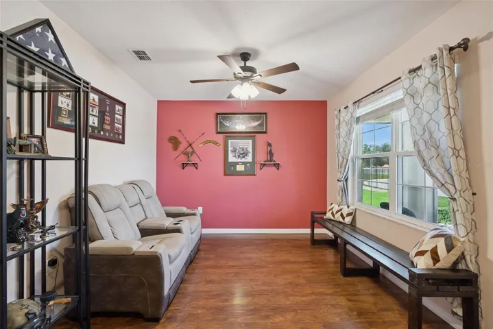 Den,library,office or formal dining room