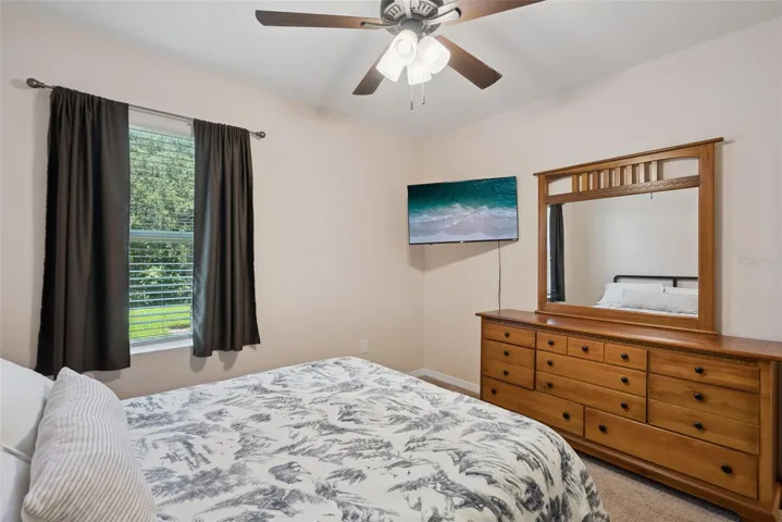 Mother-in-law or guest suite, tucked away for privacy