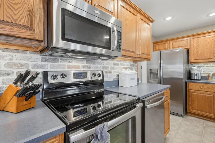 Stainless steel appliances