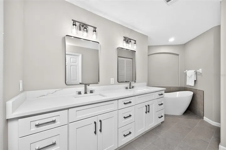 Brand new Bath - lots of storage