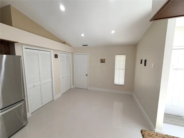 Kitchen Dining lead to garage