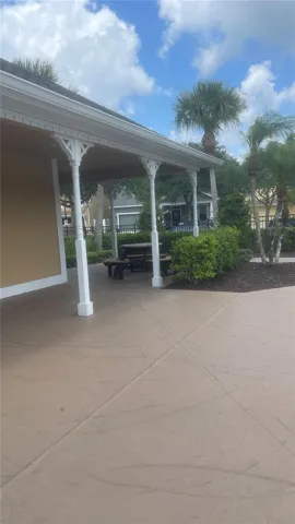 Pool pavillion