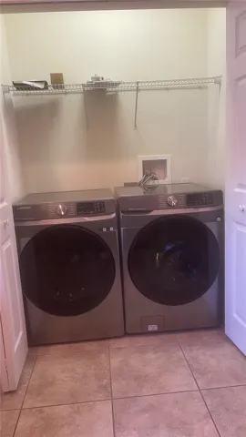 Laundry closet