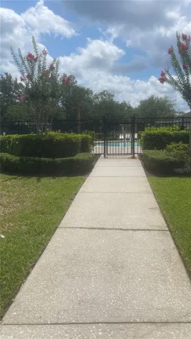 Path to the refreshing pool
