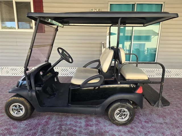 golf cart is included