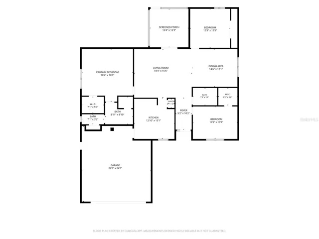 FLOOR PLAN W/APPROX MEASUREMENTS