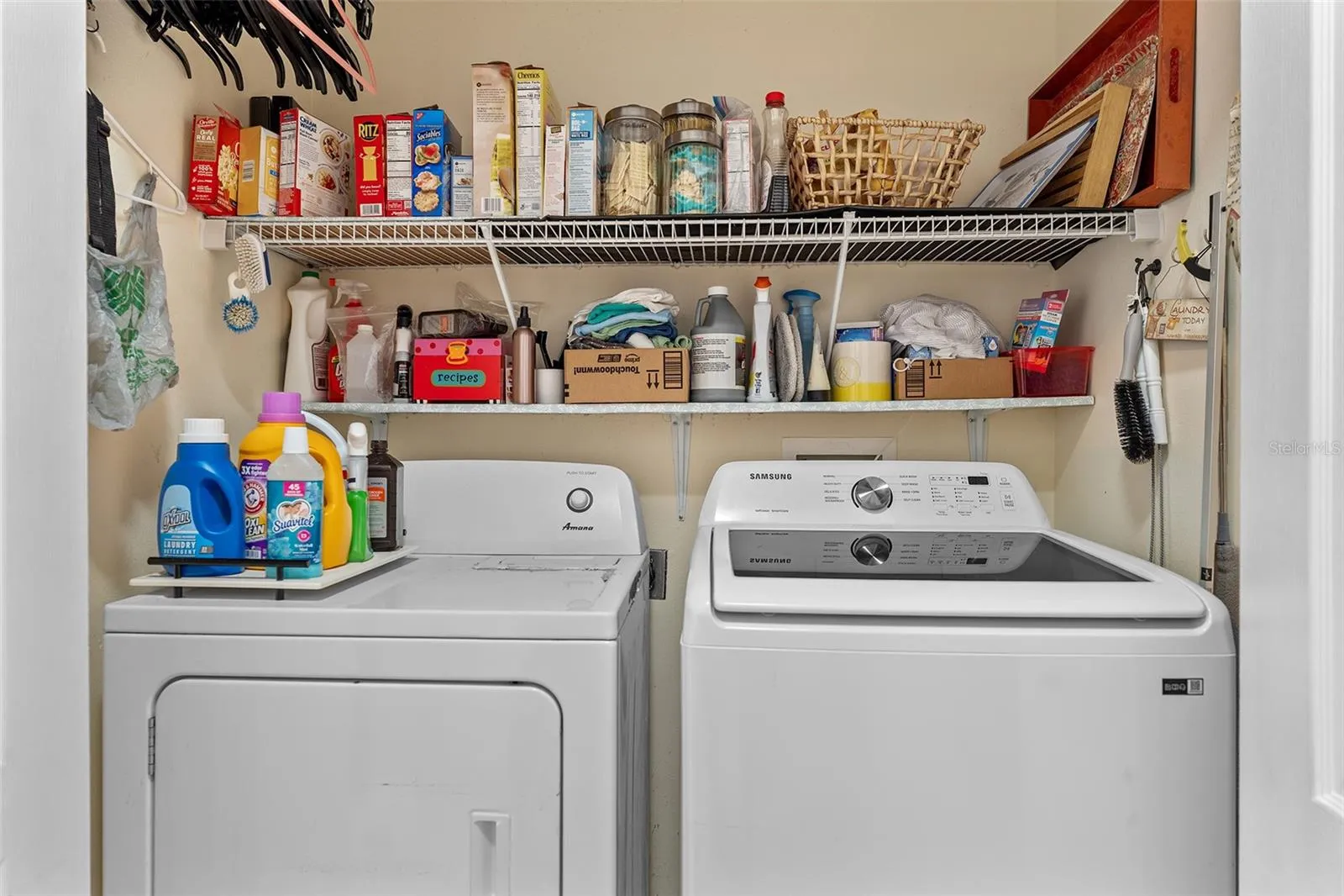 Downstairs Laundry Closet