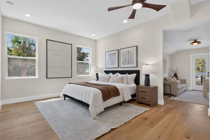 Primary Bedroom with Ensuite Bathroom and Flex Space