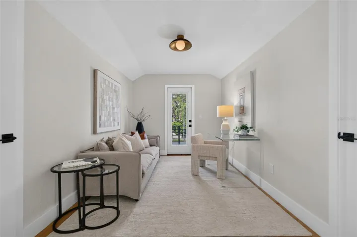 Upstairs Primary Flex Space with Storage
