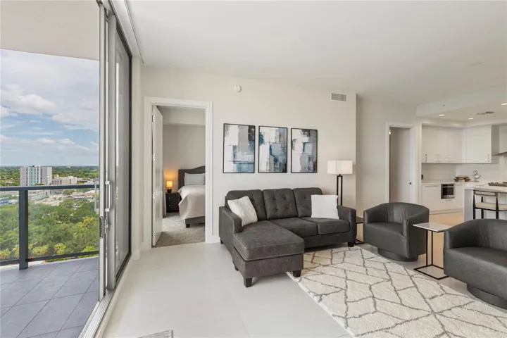 Natural Lighting/Sliders to Balcony