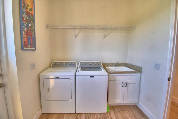 Spacious Laundry Room