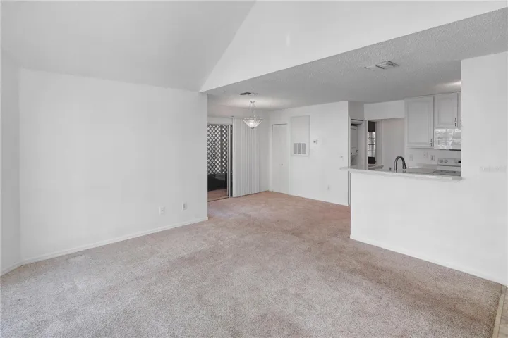 Living room, dining room