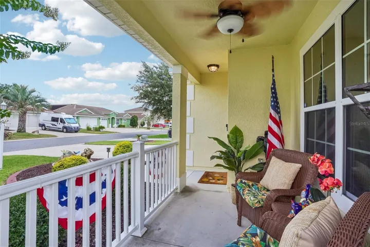 Charming Covered Front Porch