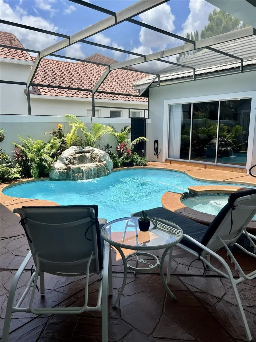 RESURFACED & RETILED POOL