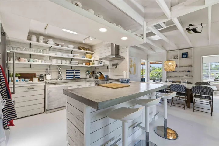 Modern coastal kitchen