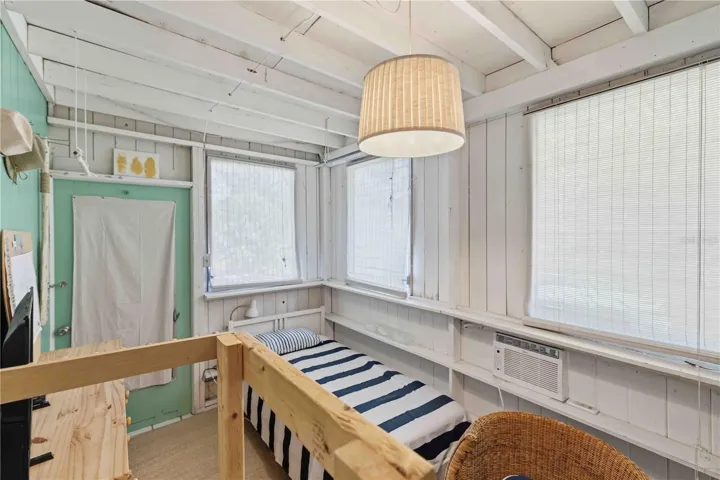 Hide-a-way guest area (converted shed)