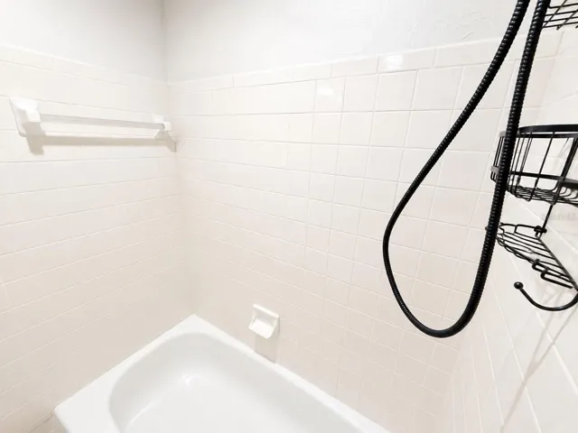 Hallway bath tub