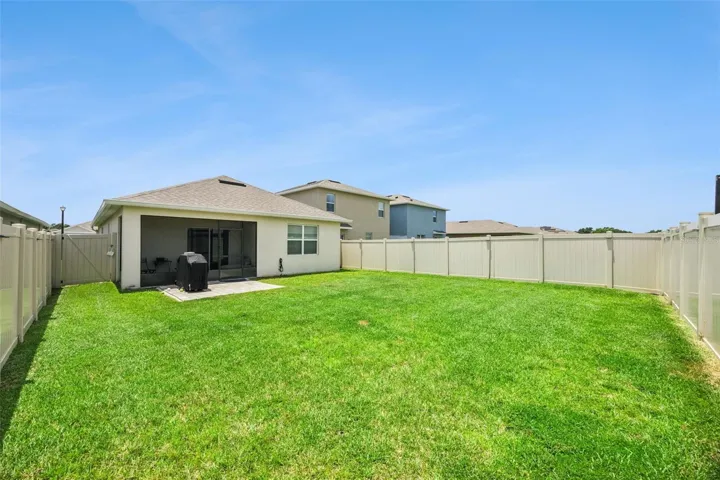 Fenced Backyard