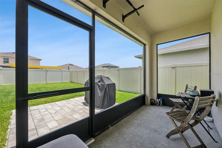 Back Screened in Patio