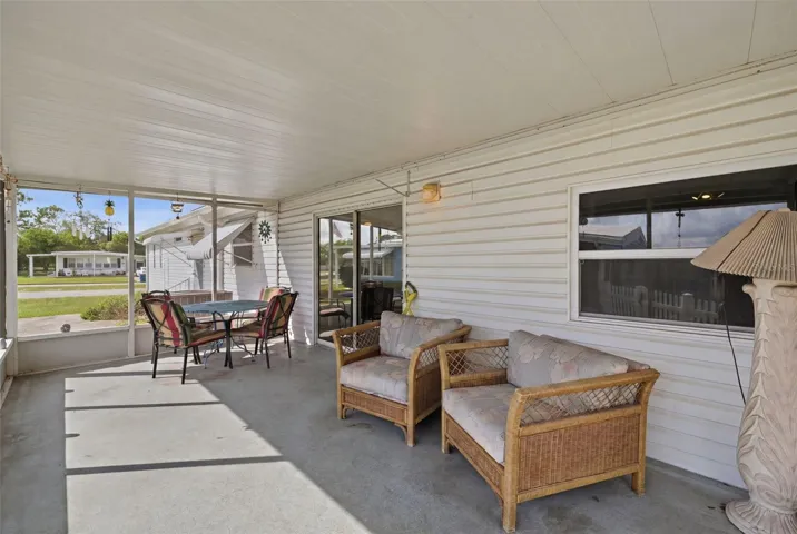 Rear Screened Porch