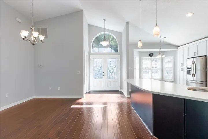 ENTRY/DINING AREA/KITCHEN