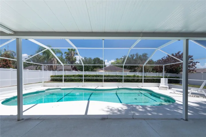 Covered Patio and Pool Deck