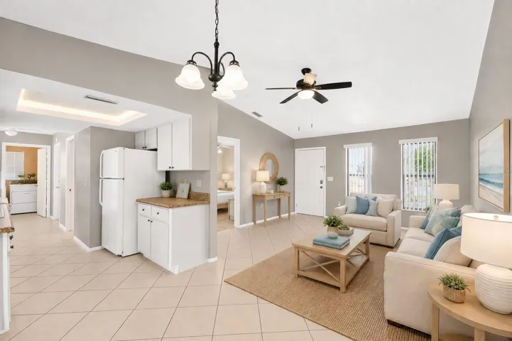 Virtually Staged Space